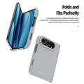 iPhone Fold Dux Ducis Vyne -magneettikotelo, jossa saranan suojaus - harmaa