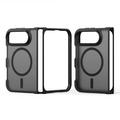 iPhone Fold Dux Ducis Yind Hybridikotelo - MagSafe-yhteensopiva - Musta