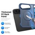 iPhone Fold Dux Ducis Yind Hybridikotelo - MagSafe-yhteensopiva - Tummansininen