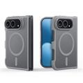 iPhone Fold Dux Ducis Yind Hybridikotelo - MagSafe-yhteensopiva - Harmaa