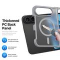 iPhone Fold Dux Ducis Yind Hybridikotelo - MagSafe-yhteensopiva - Harmaa
