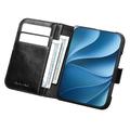 iPhone Fold Qialino Classic Lompakkomallinen Nahkakotelo