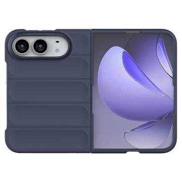 iPhone Duo Rugged TPU Suojakuori - Tummansininen