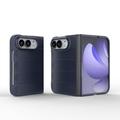 iPhone Duo Rugged TPU Suojakuori - Tummansininen