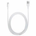 Apple Lightning/USB-kaapeli MQUE2ZM/A - iPhone, iPad, iPod - Valkoinen - 1m (Avoin pakkaus - Erinomainen)